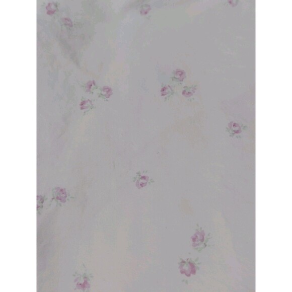 Simply Shabby Chic Queen 1 Fitted 1 Flat 2 Pillow Cases Faded Pink Floral Cotton - Picture 2 of 6